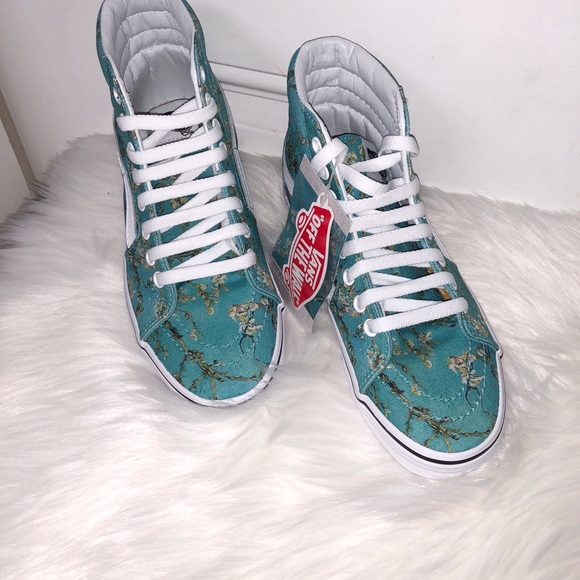 vans van gogh almond blossom shoes
